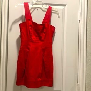 Classic Red French Connection Dress